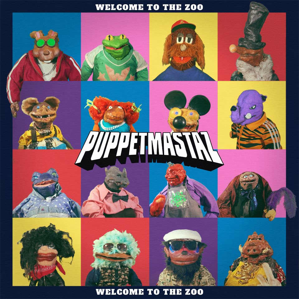 puppetmastaz new album 2023 welcome ot the zoo cases puppets colors